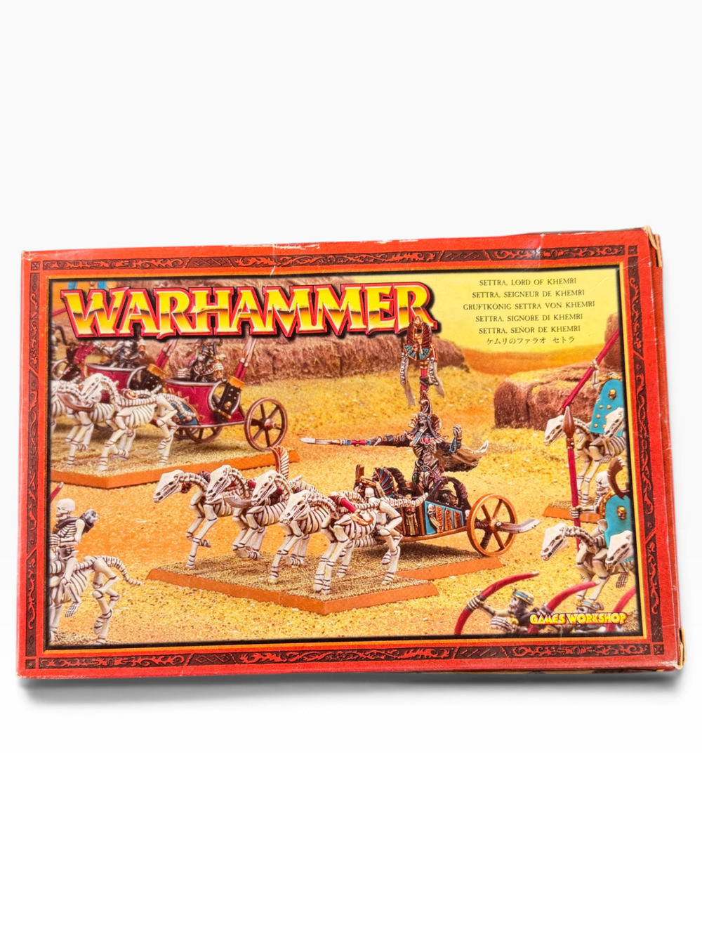 Warhammer Fantasy Tomb Kings Settra Lord Of Khemri Metal